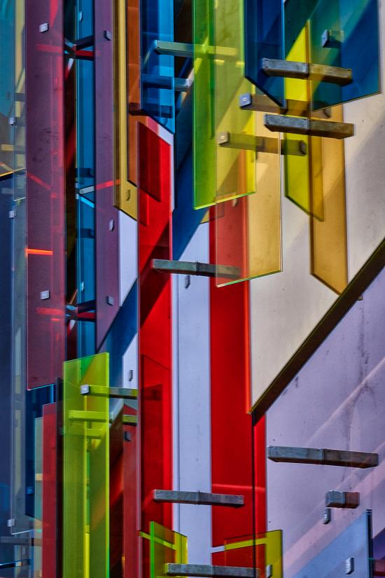 Multistorey car park with giant eye | Ny Carlsbergfondet